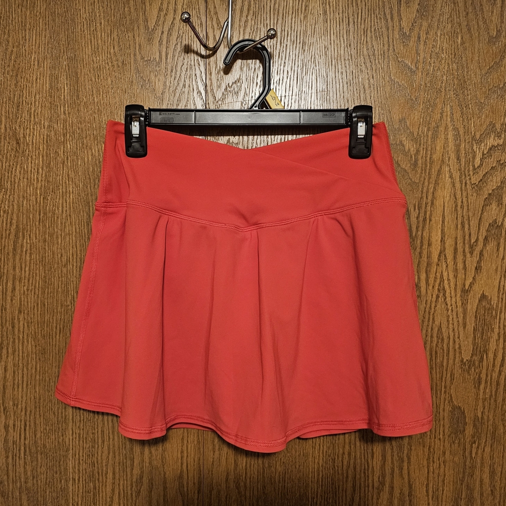 Orangeish Pink Athletic Skort - Picture 1 of 2